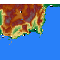 Nearby Forecast Locations - Finike - Mapa