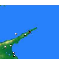Nearby Forecast Locations - Rizokarpaso - Mapa