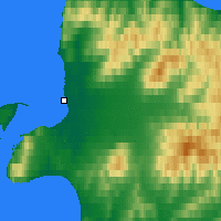 Nearby Forecast Locations - Ponnegyrgyn - Map