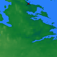 Nearby Forecast Locations - Kovda - Map