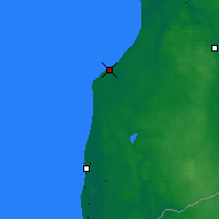 Nearby Forecast Locations - Pāvilosta - Map
