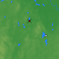 Nearby Forecast Locations - Lyepyel - Mapa