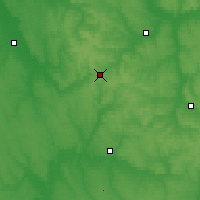 Nearby Forecast Locations - Pachelma - Map