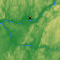 Nearby Forecast Locations - Motygino - Mapa
