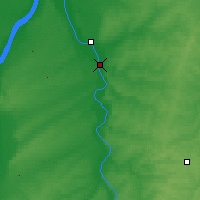 Nearby Forecast Locations - Tomsk - Map