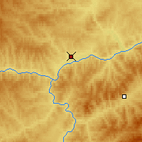 Nearby Forecast Locations - Shilka - Map