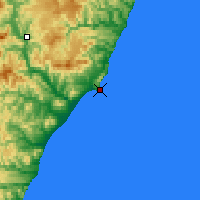 Nearby Forecast Locations - Cape Zolotoj - Map