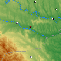 Nearby Forecast Locations - Chernivtsi - Mapa