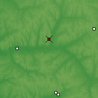 Nearby Forecast Locations - Kursk - Mapa