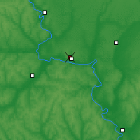 Nearby Forecast Locations - Liski - Map