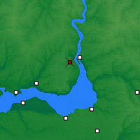 Nearby Forecast Locations - Zaporizhzhia - Mapa