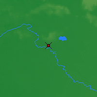 Nearby Forecast Locations - Dzhusaly - Map