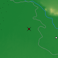 Nearby Forecast Locations - Daşoguz - Mapa