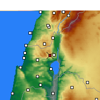 Nearby Forecast Locations - Har-knaan - Mapa