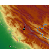 Nearby Forecast Locations - Ilam - Map