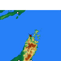 Nearby Forecast Locations - Khasab - Mapa