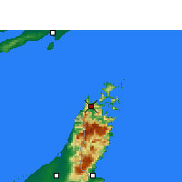 Nearby Forecast Locations - Khasab - Map