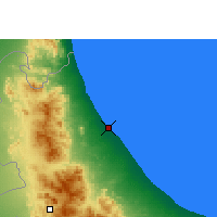 Nearby Forecast Locations - Sohar - Map