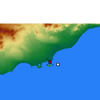 Nearby Forecast Locations - Aden - Map