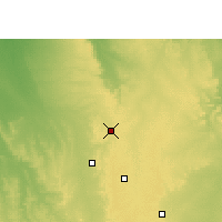 Nearby Forecast Locations - Guna - Map