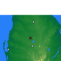 Nearby Forecast Locations - Anuradhapura - Map