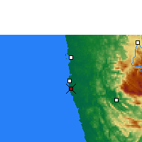 Nearby Forecast Locations - Colombo - Mapa