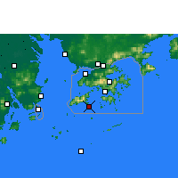 Nearby Forecast Locations - Cheung Chau - Map