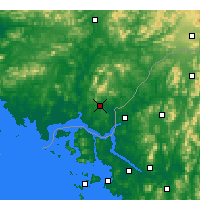 Nearby Forecast Locations - Kaesong - Mapa