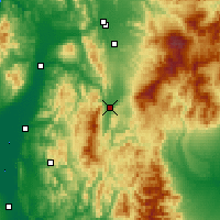 Nearby Forecast Locations - Furano - Map