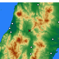 Nearby Forecast Locations - Shinjō - Map