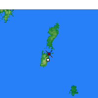 Nearby Forecast Locations - Tsushima Airport - Mapa