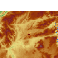 Nearby Forecast Locations - Lashio - Map