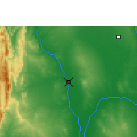 Nearby Forecast Locations - Monywa - Map