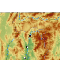 Nearby Forecast Locations - Thung Chang - Map