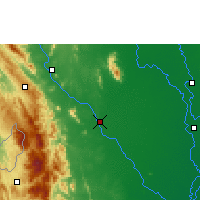 Nearby Forecast Locations - Kamphaeng Phet - Mapa