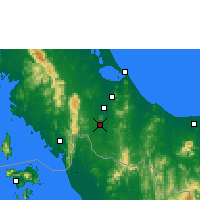 Nearby Forecast Locations - Sa Dao - Mapa