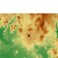 Nearby Forecast Locations - Pleiku - Mapa