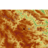 Nearby Forecast Locations - Xam Neua - Mapa