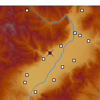 Nearby Forecast Locations - Jiaocheng - Map