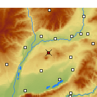 Nearby Forecast Locations - Wanrong - Map