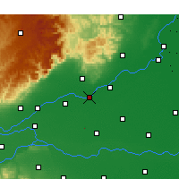 Nearby Forecast Locations - Xinxiang - Map