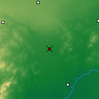 Nearby Forecast Locations - Zhangwu - Map