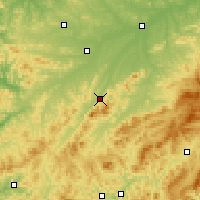 Nearby Forecast Locations - Liuhe - Mapa