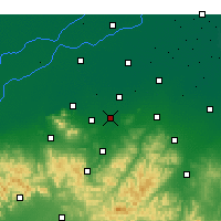 Nearby Forecast Locations - Zibo - Map