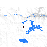 Nearby Forecast Locations - Nagarzê - Map