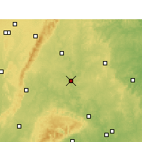 Nearby Forecast Locations - Ziyang - Map
