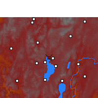 Nearby Forecast Locations - Kunming - Map