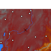 Nearby Forecast Locations - Luliang - Map