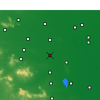 Nearby Forecast Locations - Xiping - Map
