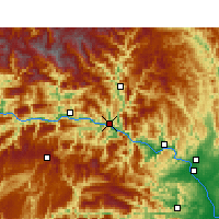 Nearby Forecast Locations - Zigui - Mapa